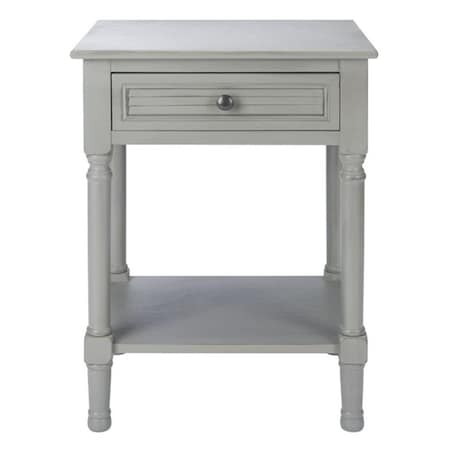 Safavieh Tate 1 Drawer Accent Table, Distressed & Grey ACC5714C